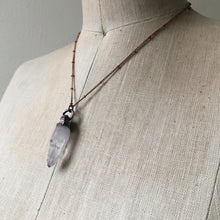 Load image into Gallery viewer, Vera Cruz Amethyst Point Necklace #4 - Snow Moon Collection
