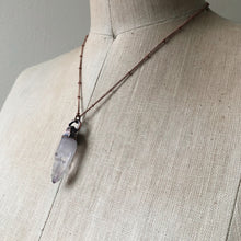 Load image into Gallery viewer, Vera Cruz Amethyst Point Necklace #4 - Snow Moon Collection
