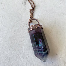 Load image into Gallery viewer, Fluorite Polished Point Necklace #3 - Ready to Ship