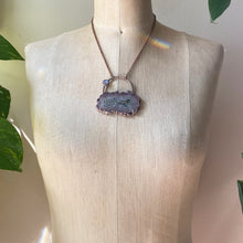 Load image into Gallery viewer, Amethyst Stalactite Slice Necklace #6 - Ready to Ship