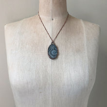 Load image into Gallery viewer, Chalcedony Oval Necklace #3 - Ready to Ship