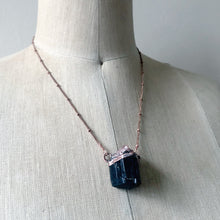 Load image into Gallery viewer, Black Tourmaline & Pink Amethyst Necklace #2