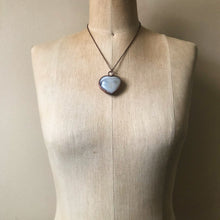 Load image into Gallery viewer, Botswana Agate Heart Necklace #5