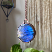 Load image into Gallery viewer, Labradorite Blue Moon Necklace #1