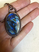 Load image into Gallery viewer, Labradorite Oval Necklace - Ready to Ship