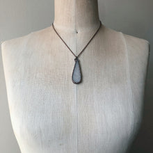 Load image into Gallery viewer, Druzy Necklace (Teardrop)- Ready to Ship