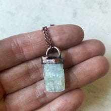 Load image into Gallery viewer, Raw Aquamarine Necklace #2 - Ready to Ship