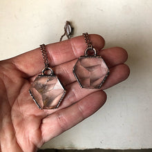 Load image into Gallery viewer, Clear Quartz Hexagon Necklace - Ready to Ship