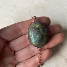 Load image into Gallery viewer, Small Sun Catcher with Labradorite Seer Stone #2 - Ready to Ship