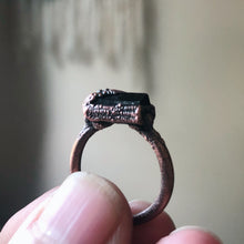 Load image into Gallery viewer, Dravite (Brown Tourmaline) Stacking Ring # 1 (Size 5.5)