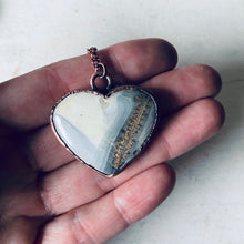 Load image into Gallery viewer, Maligano Jasper Heart Necklace #8