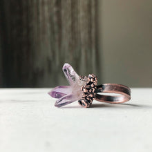 Load image into Gallery viewer, Vera Cruz Amethyst Cluster Ring #1 - Ready to Ship