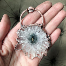 Load image into Gallery viewer, Amethyst Stalactite Slice Necklace #3 - Ready to Ship