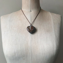 Load image into Gallery viewer, Polychrome Jasper Heart Necklace #8