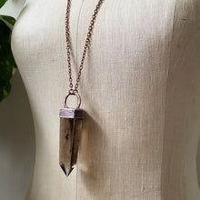 Load image into Gallery viewer, Large Polished Smoky Quartz Point Necklace #2 - Ready to Ship
