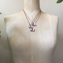 Load image into Gallery viewer, Live By the Moon Necklace with Rainbow Moonstone - Ready to Ship