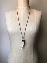 Load image into Gallery viewer, Naturally Shed Deer Antler Tip Necklace - Ready to Ship