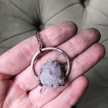 Load image into Gallery viewer, Vera Cruz Amethyst Cluster Necklace #1 - Ready to Ship