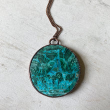 Load image into Gallery viewer, Malachite with Chrysocolla Necklace #3 - Ready to Ship