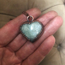 Load image into Gallery viewer, Amazonite Heart Necklace #5