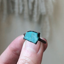 Load image into Gallery viewer, Raw Amazonite Ring - #2 (Size 7.5) - Ready to Ship