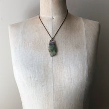 Load image into Gallery viewer, Raw Green Kyanite Necklace #3 - Ready to Ship
