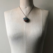 Load image into Gallery viewer, Polychrome Jasper Heart Necklace #1
