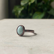 Load image into Gallery viewer, Larimar Ring (Size 5.25-5.5) - Ready to Ship
