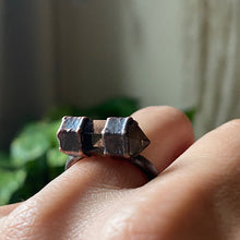 Load image into Gallery viewer, Double Terminated Smoky Quartz Ring (Size 6.75) - Ready to Ship
