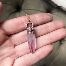 Load image into Gallery viewer, Vera Cruz Amethyst Point Necklace #3 - Snow Moon Collection
