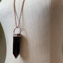 Load image into Gallery viewer, Large Polished Smoky Quartz Point Necklace - Ready to Ship