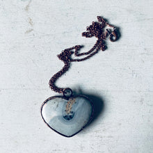 Load image into Gallery viewer, Maligano Jasper Heart Necklace #10