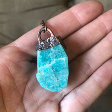 Load image into Gallery viewer, Raw Amazonite Necklace - Ready to Ship