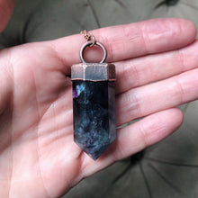 Load image into Gallery viewer, Fluorite Polished Point Necklace #10 - Ready to Ship