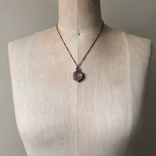 Load image into Gallery viewer, Rose Quartz Hexagon Necklace #2 - Ready to Ship