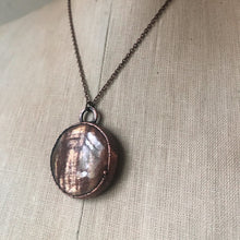 Load image into Gallery viewer, Round Sunstone Necklace #1 - Ready to Ship
