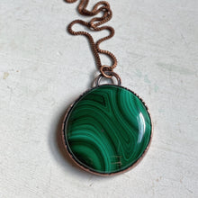 Load image into Gallery viewer, Malachite Necklace #3 - Ready to Ship