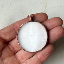 Load image into Gallery viewer, Selenite Pink Moon Necklace #1 - Ready to Ship