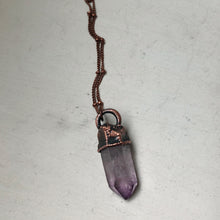 Load image into Gallery viewer, Vera Cruz Amethyst Point Necklace #1 - Snow Moon Collection