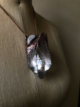 Load image into Gallery viewer, Clear Quartz Point and Moonstone Necklace #1 - Ready to Ship