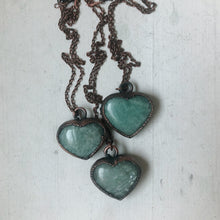 Load image into Gallery viewer, Amazonite Heart Necklace - Ready to Ship