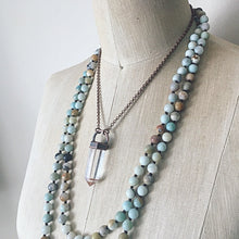 Load image into Gallery viewer, Polished Clear Quartz Point Necklace (3/12 Update)