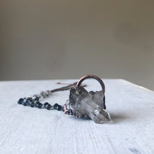 Load image into Gallery viewer, Smoky Quartz Cluster Necklace #1 - Ready to Ship