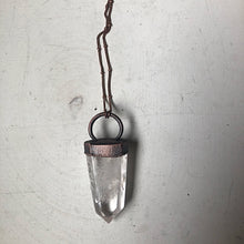 Load image into Gallery viewer, Clear Quartz Polished Point Necklace - Ready to Ship