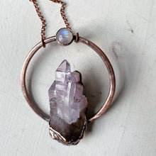 Load image into Gallery viewer, Vera Cruz Amethyst Cluster Necklace #5 - Ready to Ship