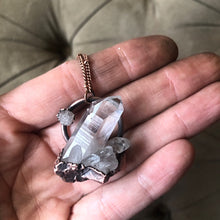 Load image into Gallery viewer, North Star Clear Quartz Cluster Necklace - Ready to Ship