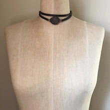 Load image into Gallery viewer, Amethyst Druzy Wrap Bracelet/Choker