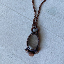Load image into Gallery viewer, Rutile Quartz & Sunstone Necklace #2 - Ready to Ship