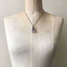 Load image into Gallery viewer, Raw Pale Amethyst Triple Point Necklace - Ready to Ship