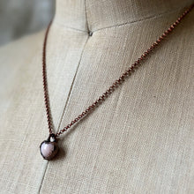 Load image into Gallery viewer, Pink Opal Heart Necklace - Ready to Ship